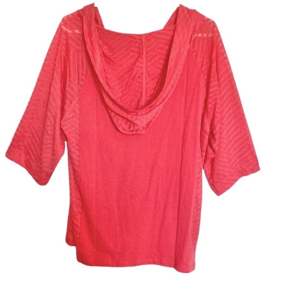 LOLE Montreal Salamander Pink Pullover Lightweight Hoodie Womens Medium - Picture 7 of 13